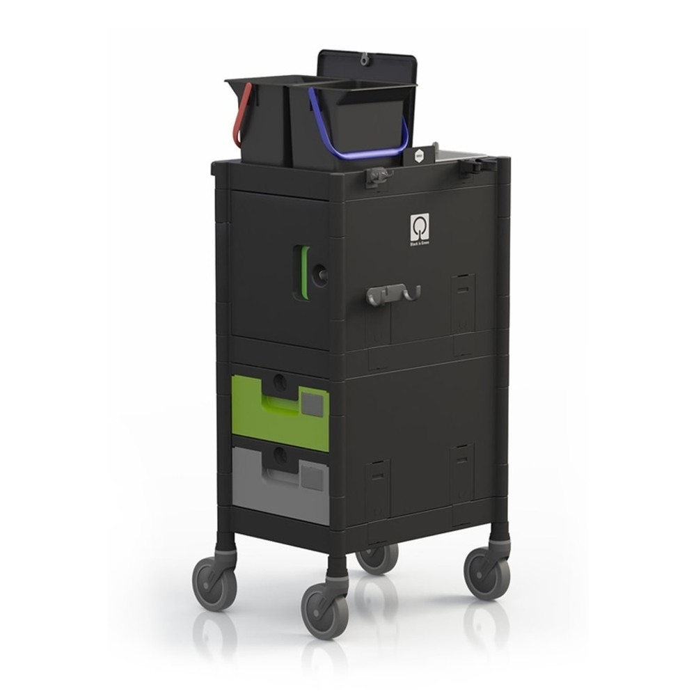 Produktabbildung: Tennant® Reinigungswagen Compact Basic