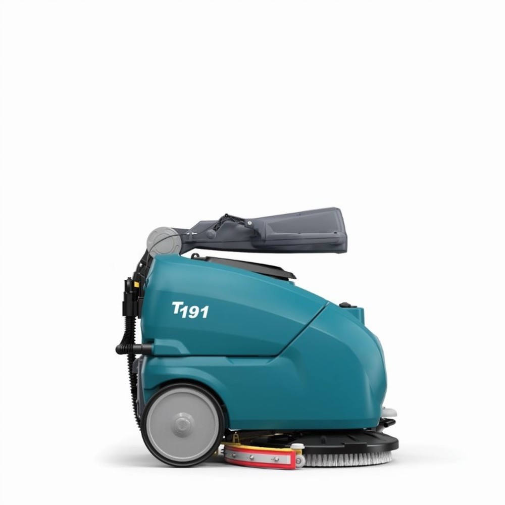 Produktabbildung Nr. 2: Tennant® Scheuer-Saugmaschine T191 C 45, Netz, 455-mm-Bürste