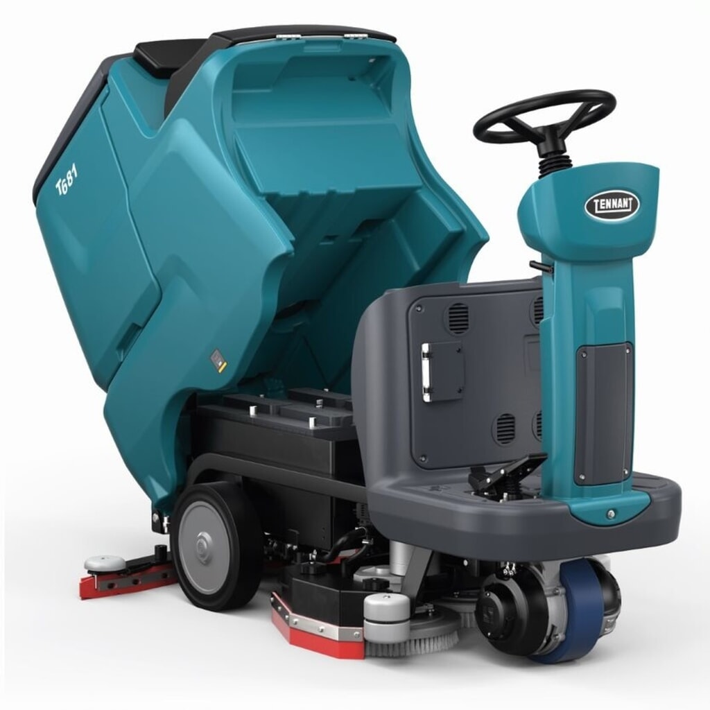Produktabbildung Nr. 3: Tennant® Scheuer-Saugmaschine T681 BT 70, Batterie, 340-mm-Bürste