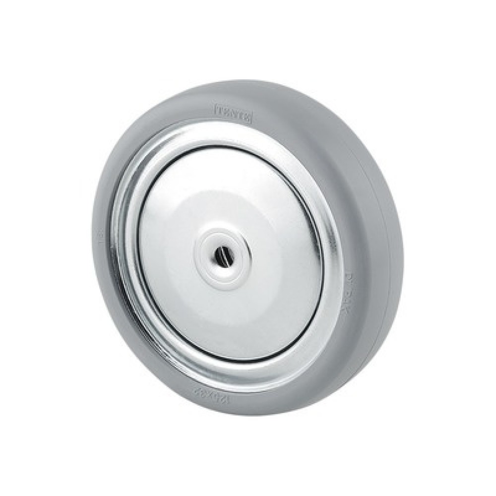 Produktabbildung: TENTE® Apparaterad Stahl, Ø x B 75 x 25 mm, TK 110 kg
