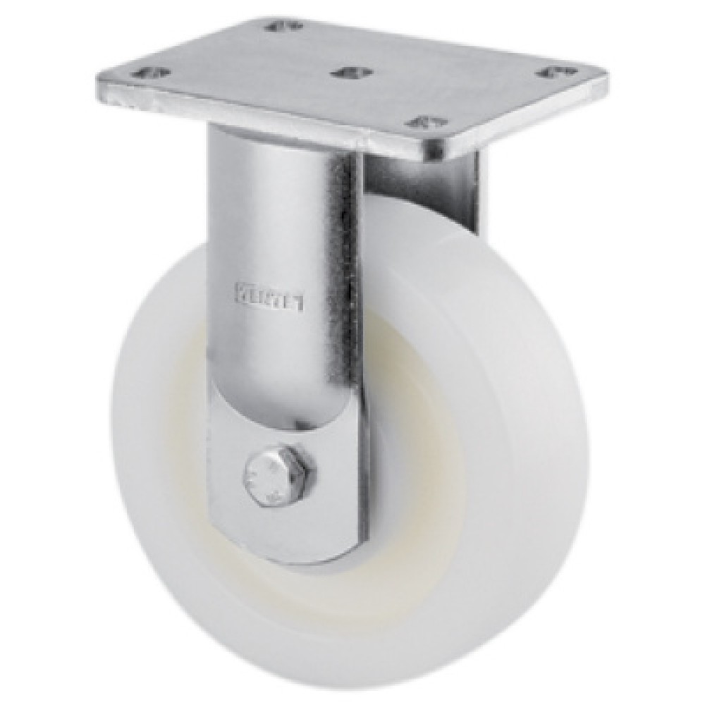 Produktabbildung: TENTE® Bockrolle  Polyamid, Präzisionskugellager, Radachse verschraubt, Ø x Breite 160 x 50 mm, TK 850 kg