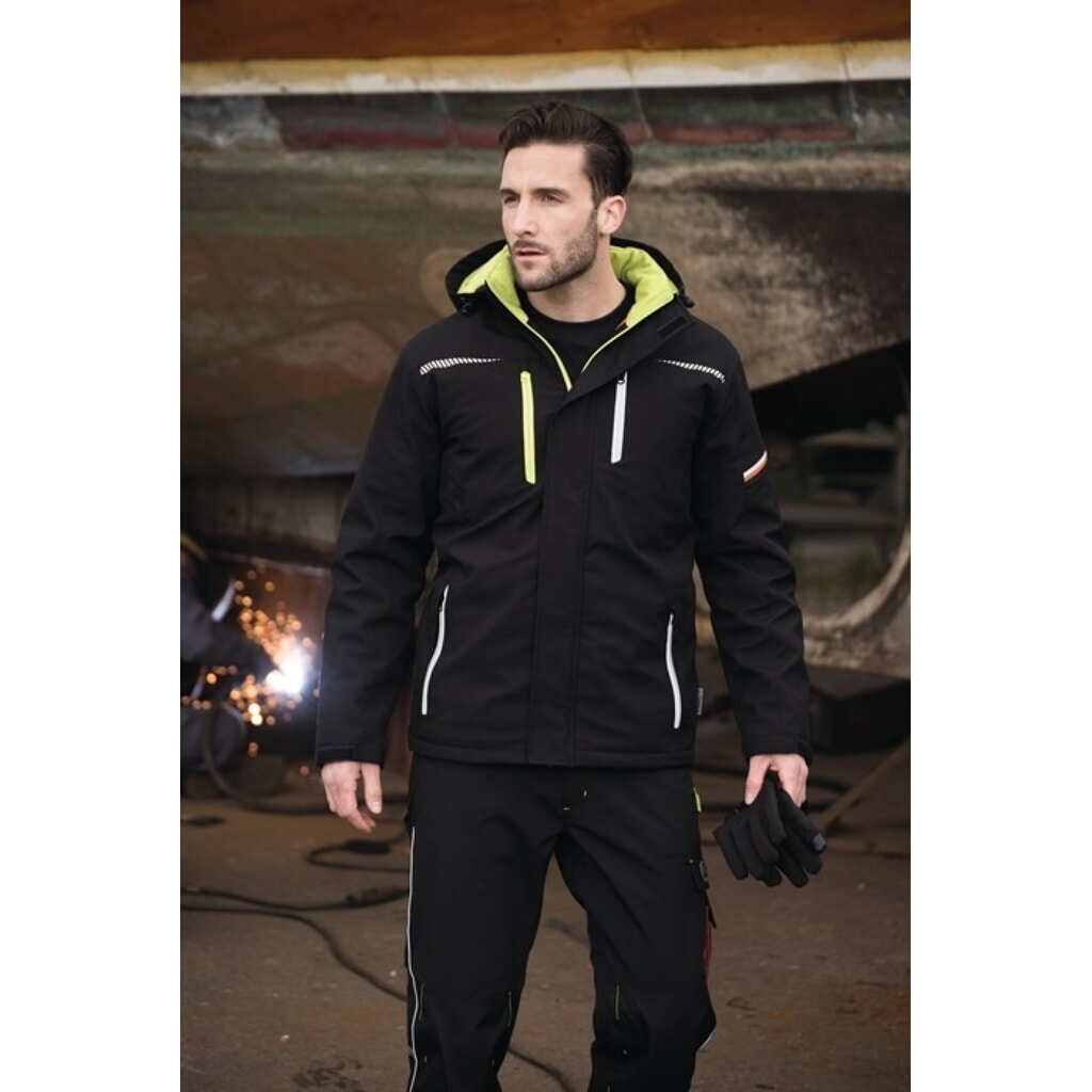 TERRAX Softshell-Berufsparka Terrax Workwear Produktabbildung: TERRAX Softshell-Berufsparka Terrax Workwear