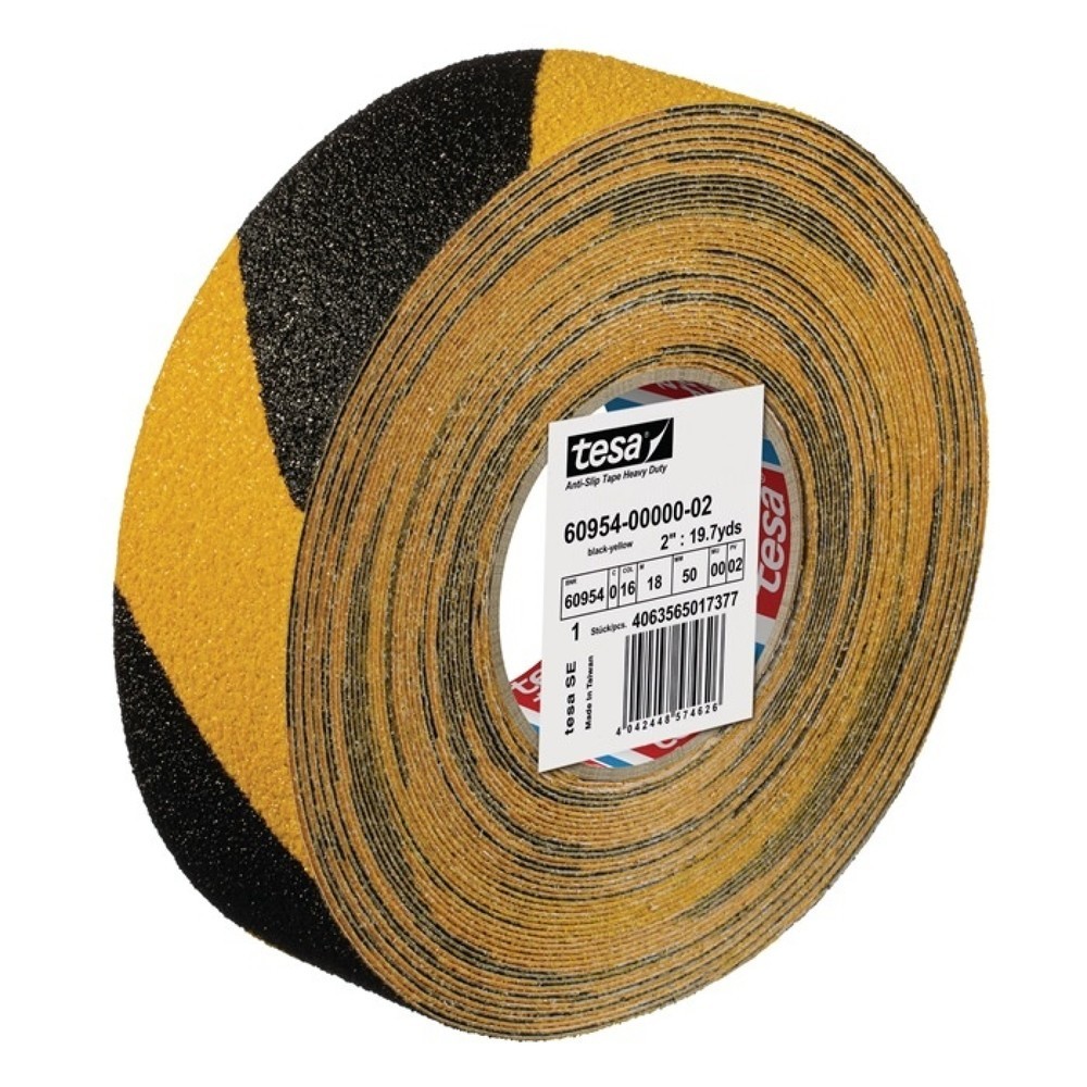 Produktabbildung Nr. 2: tesa® Antirutschklebeband extra stark 60954, schwarz/gelb, Länge 18 m, Breite 50 mm