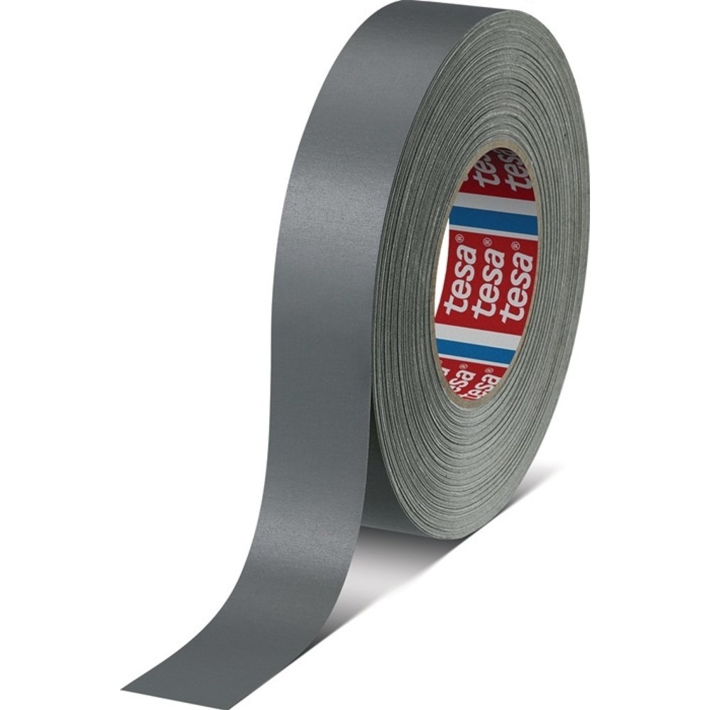 Produktabbildung: tesa® Gewebeband tesa® band® Premium 4651, Länge 50 m Breite 30 mm, grau, Rolle