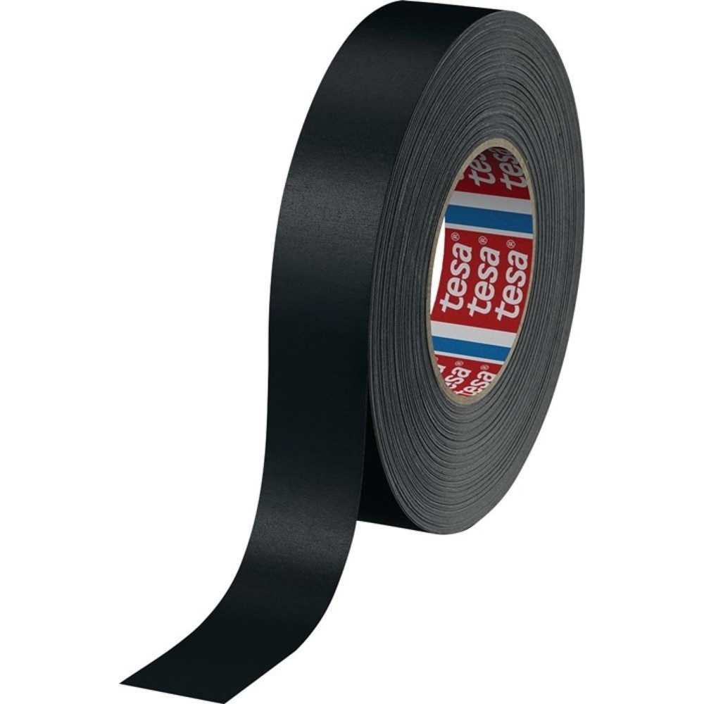 Produktabbildung: tesa® Gewebeband tesa® band® Premium 4651, Länge 50 m Breite 30 mm, schwarz, Rolle
