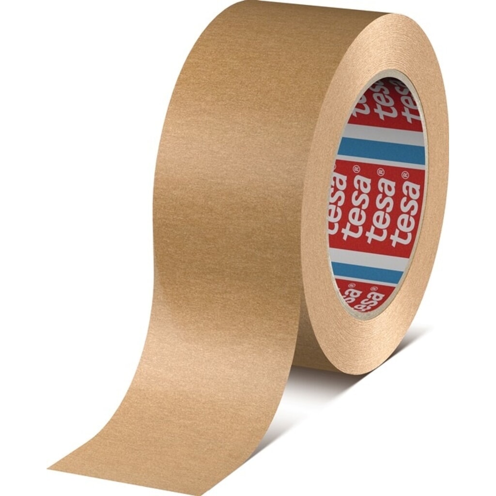tesa® Verpackungsklebeband Papier tesa® pack® 4713, Länge 50 m Breite 50 mm, chamois Produktabbildung: tesa® Verpackungsklebeband Papier tesa® pack® 4713, Länge 50 m Breite 50 mm, chamois