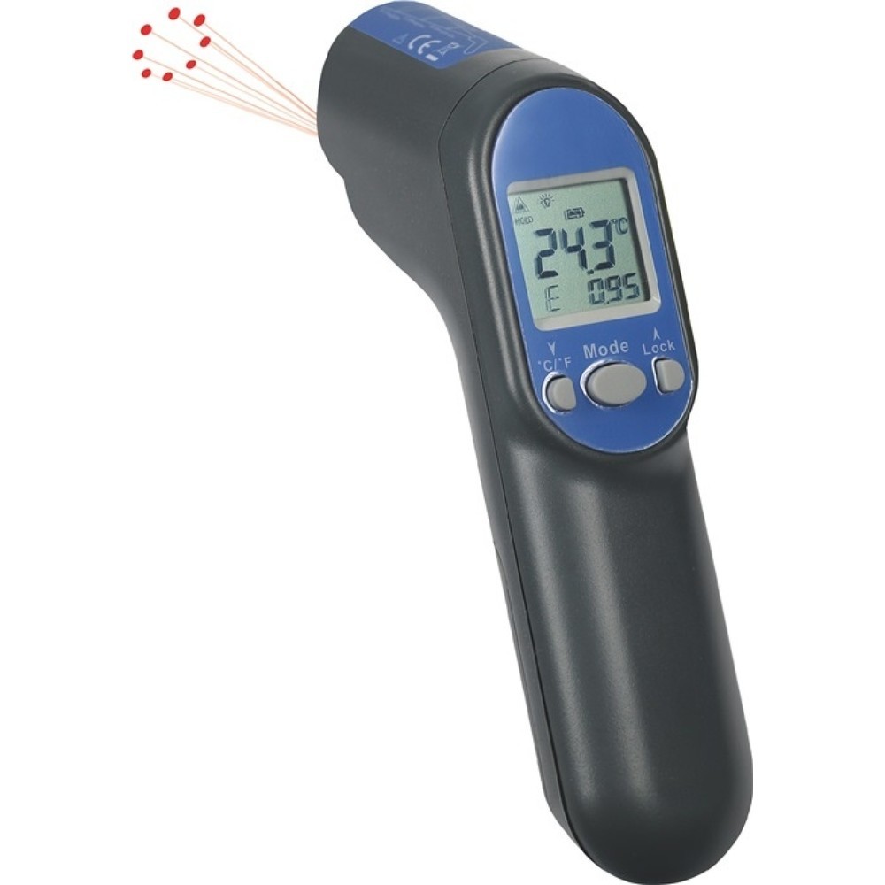 Produktabbildung: TFA Infrarotthermometer -33 bis+500GradC 2xTyp AAA