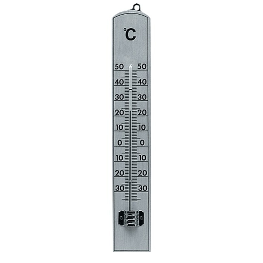 Produktabbildung: TFA Zimmerthermometer, H206xB35xT15mm, Messbereich -30 bis 50 °C, Buche