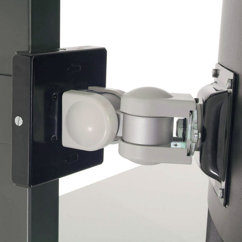 Produktabbildung: TFT-Halterung für Rocholz Packtische SYSTEM 2000, BxT 200 x 100 mm