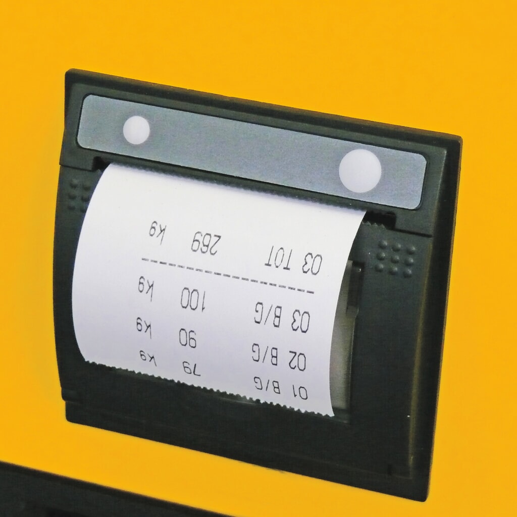 Option - Thermodrucker für Jungheinrich Wiege-Hubwagen AMW 22p Produktabbildung: Option - Thermodrucker für Jungheinrich Wiege-Hubwagen AMW 22p