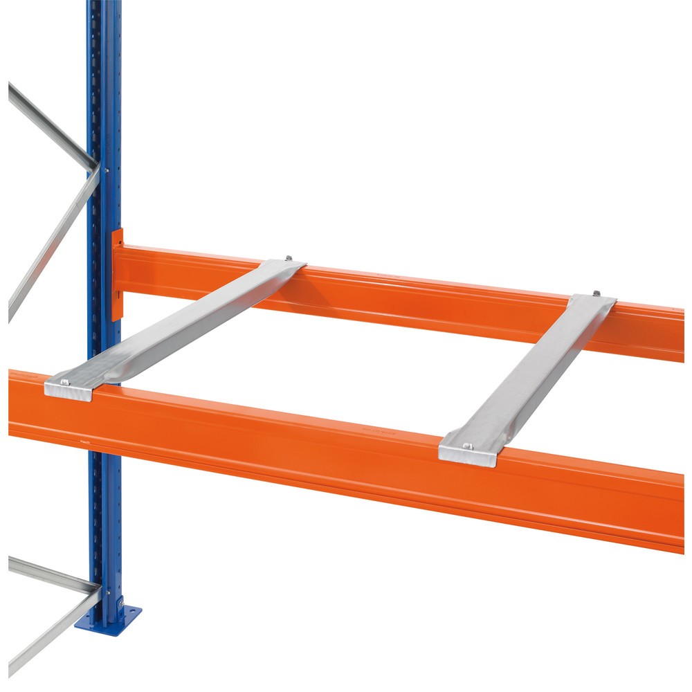 Produktabbildung Nr. 2: Tiefenauflage für SCHULTE Palettenregal Typ S, zur Auflage von Spanplatten, Rahmentiefe 800 mm