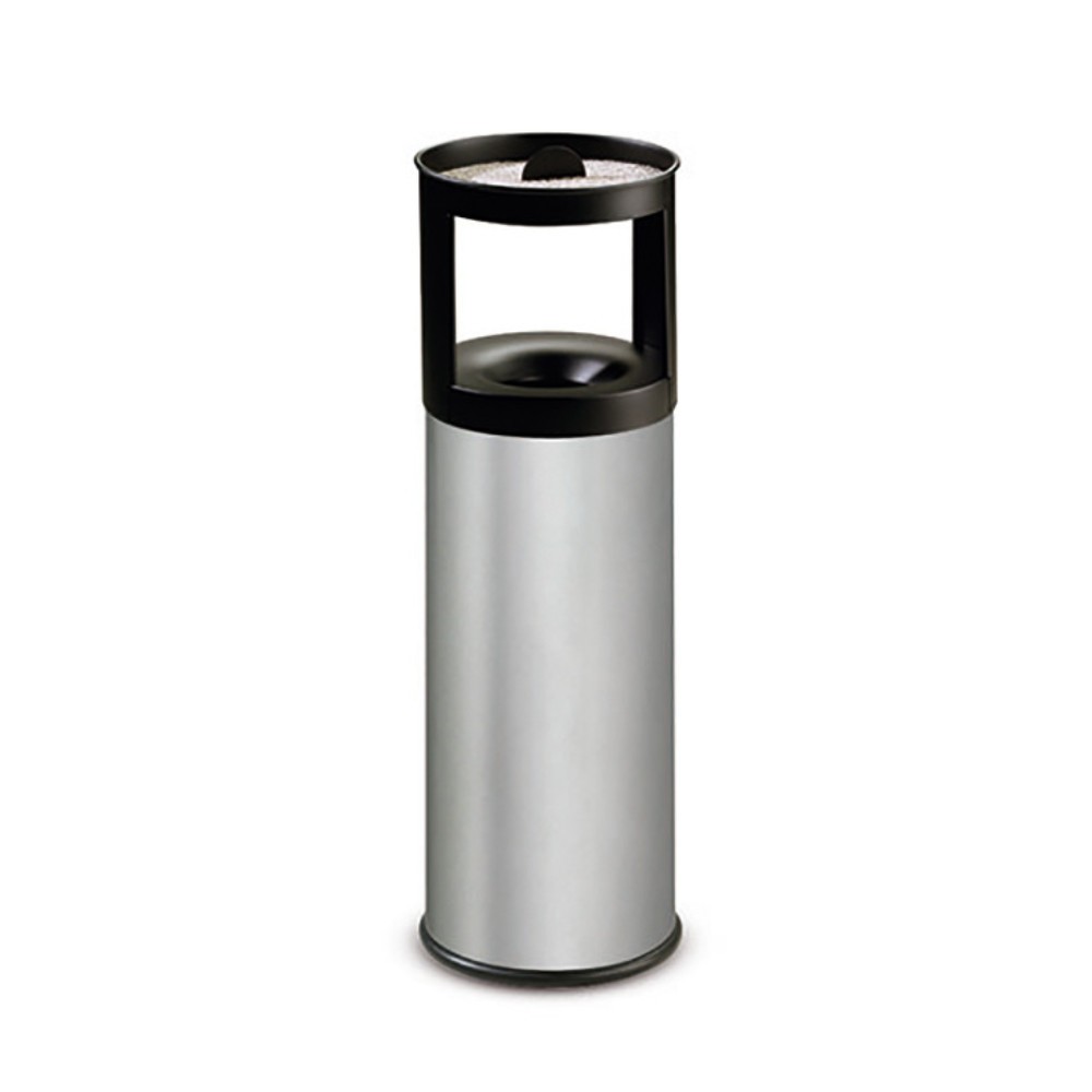 Produktabbildung Nr. 1: TKG Ascher-Abfall-Kombination FLORENZ, Edelstahl, 25 Liter