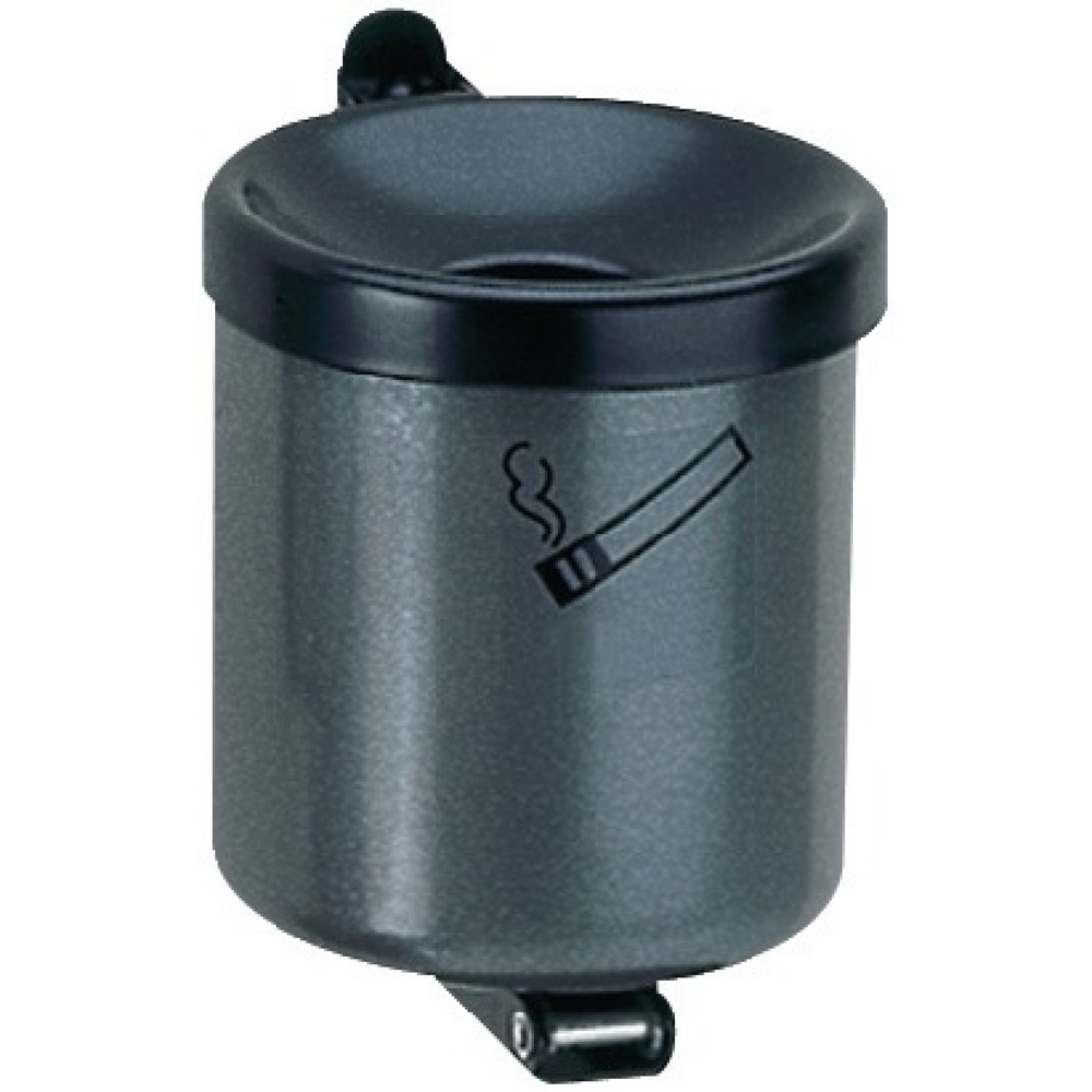 Produktabbildung: TKG Sicherheitswandascher, graphit H.100xD.90mm, m.Kippvorichtung