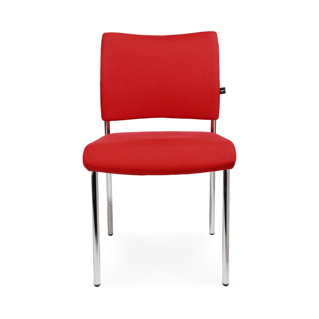 Topstar® Besucherstuhl Classic mit Polster-Rückenlehne