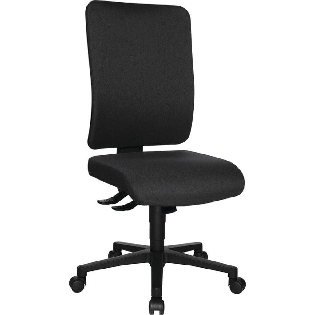 Produktabbildung: Topstar® Bürodrehstuhl, anthrazit 450-550 mm, mit Synchrontechnik, ohne Armlehnen Tragfähigkeit 110 kg
