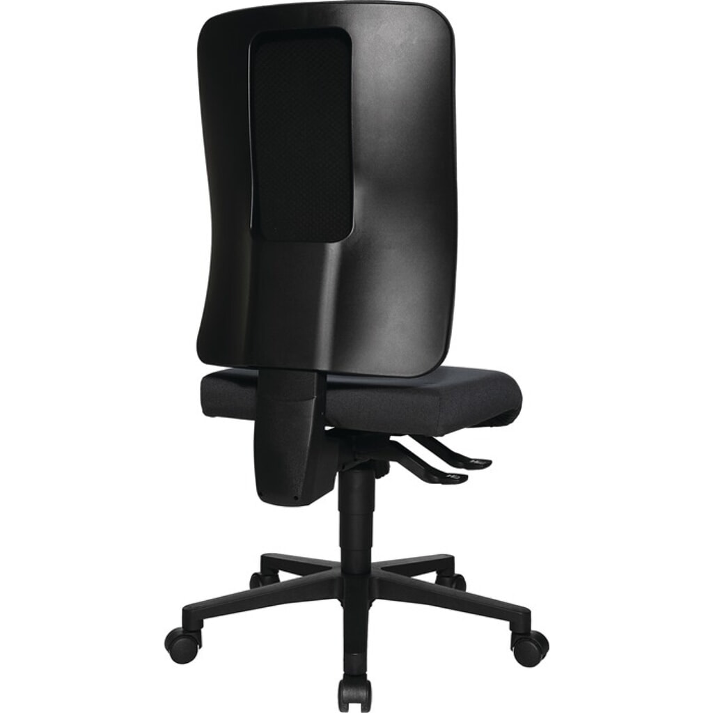 Topstar® Bürodrehstuhl, anthrazit 450-550 mm, mit Synchrontechnik, ohne Armlehnen Tragfähigkeit 110 kg Produktabbildung Nr. 2: Topstar® Bürodrehstuhl, anthrazit 450-550 mm, mit Synchrontechnik, ohne Armlehnen Tragfähigkeit 110 kg