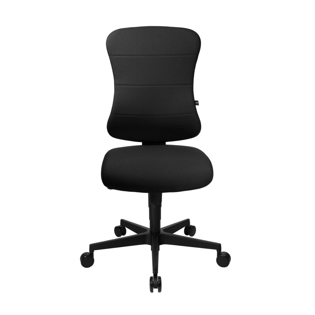 Topstar® Bürodrehstuhl Art Comfort, schwarz, ohne Armlehnen Produktabbildung: Topstar® Bürodrehstuhl Art Comfort, schwarz, ohne Armlehnen
