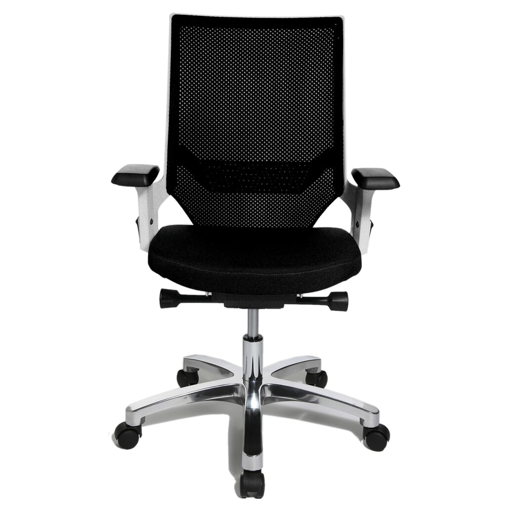 Produktabbildung: Topstar® Bürodrehstuhl Autosyncron, Netzrücken, schwarz