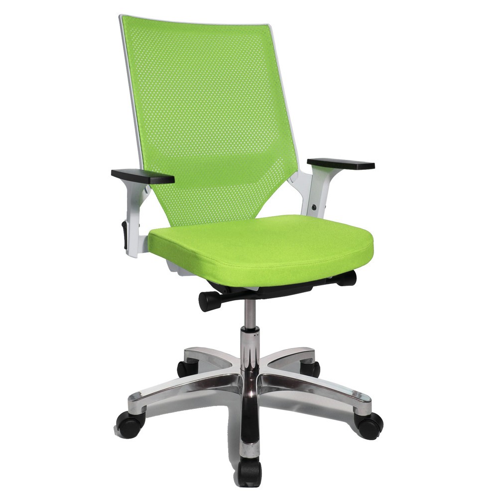 Produktabbildung Nr. 2: Topstar® Bürodrehstuhl Autosyncron, Netzrücken, grün