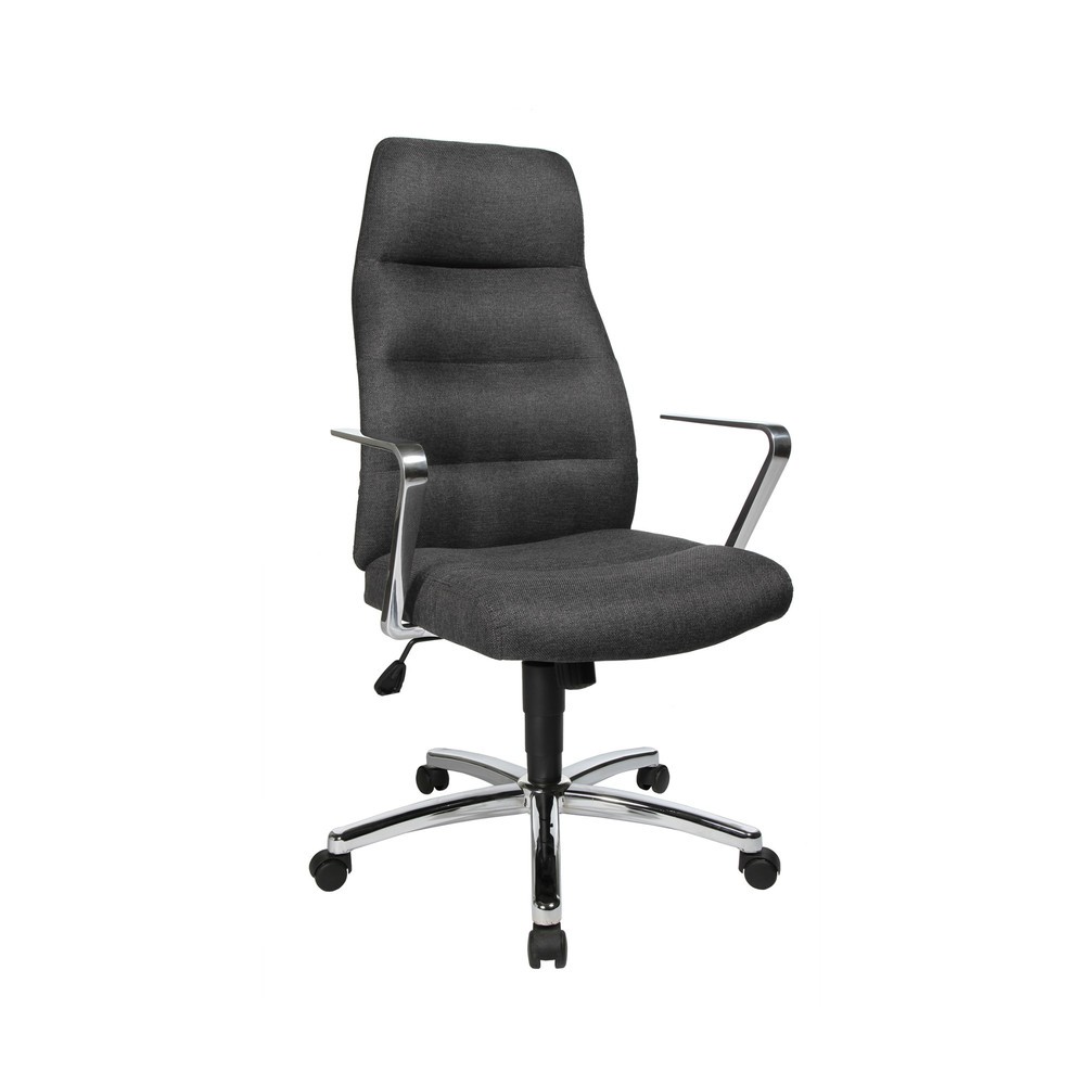 Produktabbildung: Topstar® Bürodrehstuhl Chefsessel Chairman, Stoff anthrazit