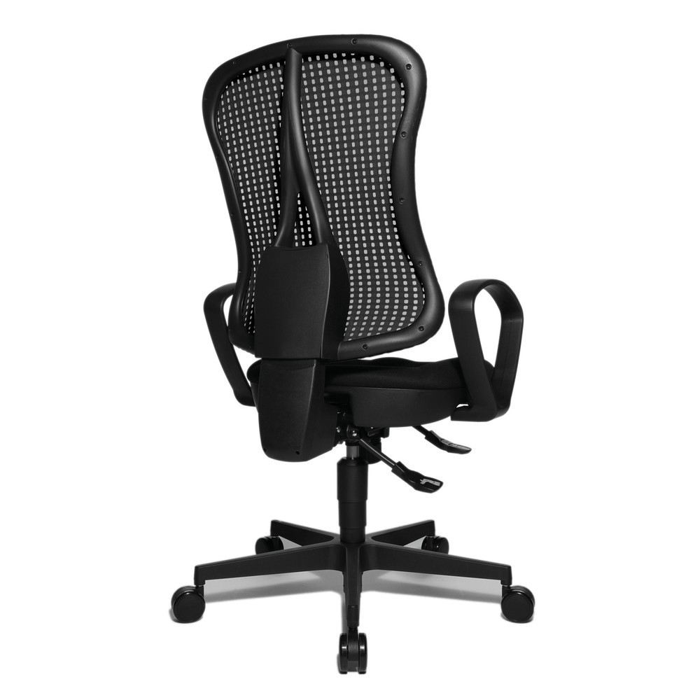 Produktabbildung Nr. 5: Topstar® Bürodrehstuhl Head Point SY, Muldensitz, schwarz/schwarz