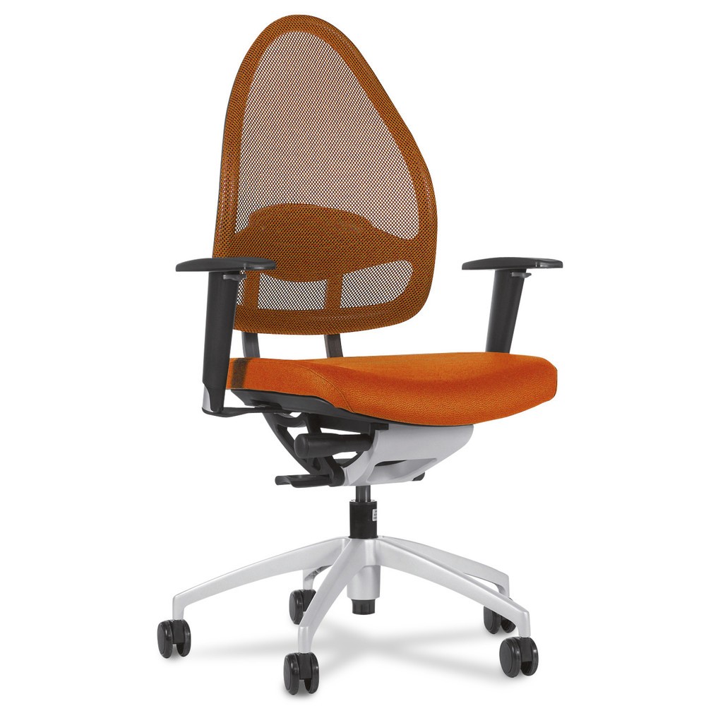 Produktabbildung: Topstar® Bürodrehstuhl Open Base 10, ohne Kopfstütze, ergonomisch, schwarz