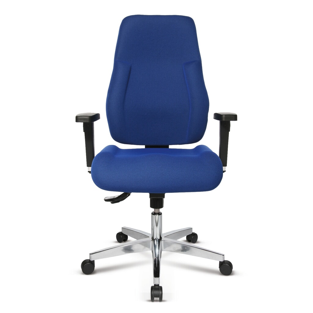 Topstar® Bürodrehstuhl P91, Formschaumlehne, schwarz Produktabbildung: Topstar® Bürodrehstuhl P91, Formschaumlehne, schwarz