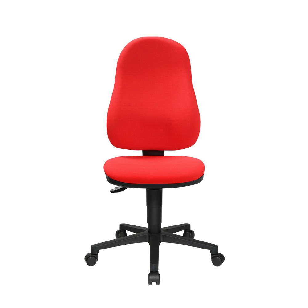 Produktabbildung Nr. 1: Topstar® Bürodrehstuhl Point 60, Muldensitz, rot