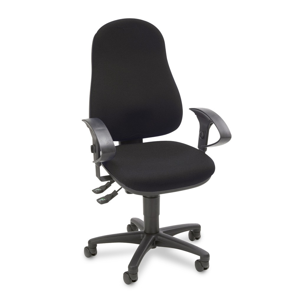 Produktabbildung Nr. 6: Topstar® Bürodrehstuhl Point 60, Muldensitz, schwarz
