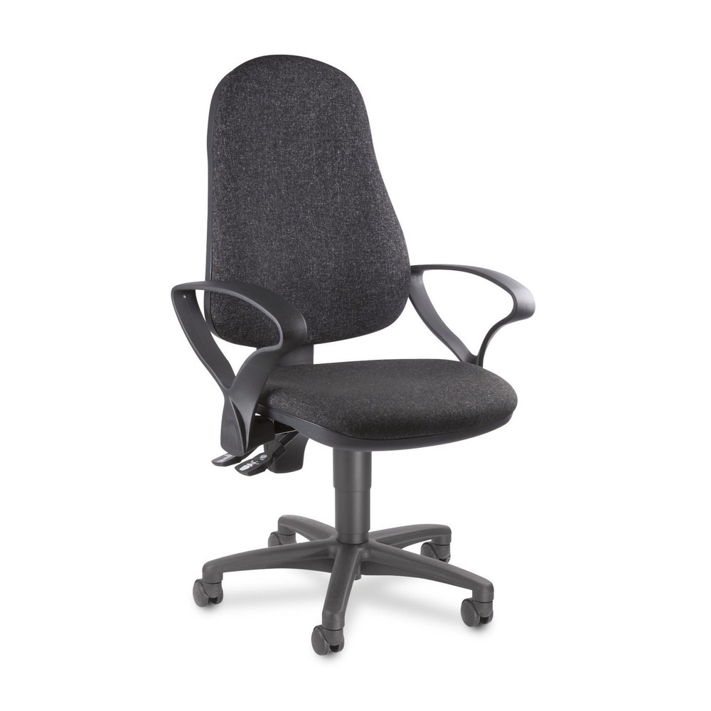 Produktabbildung Nr. 2: Topstar® Bürodrehstuhl Point 70, Bandscheibensitz, anthrazitgrau