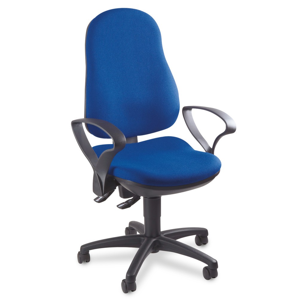 Produktabbildung Nr. 2: Topstar® Bürodrehstuhl Point 70, Bandscheibensitz, blau
