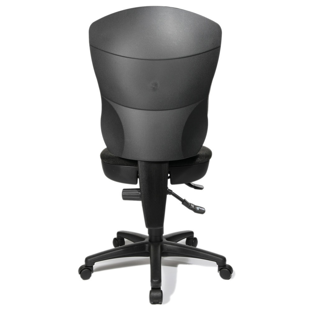 Produktabbildung Nr. 2: Topstar® Bürodrehstuhl Point 80, große Rückenlehne, Muldensitz, anthrazitgrau