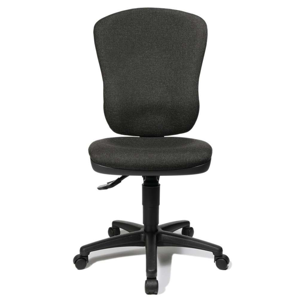 Produktabbildung: Topstar® Bürodrehstuhl Point 80, große Rückenlehne, Muldensitz, anthrazitgrau