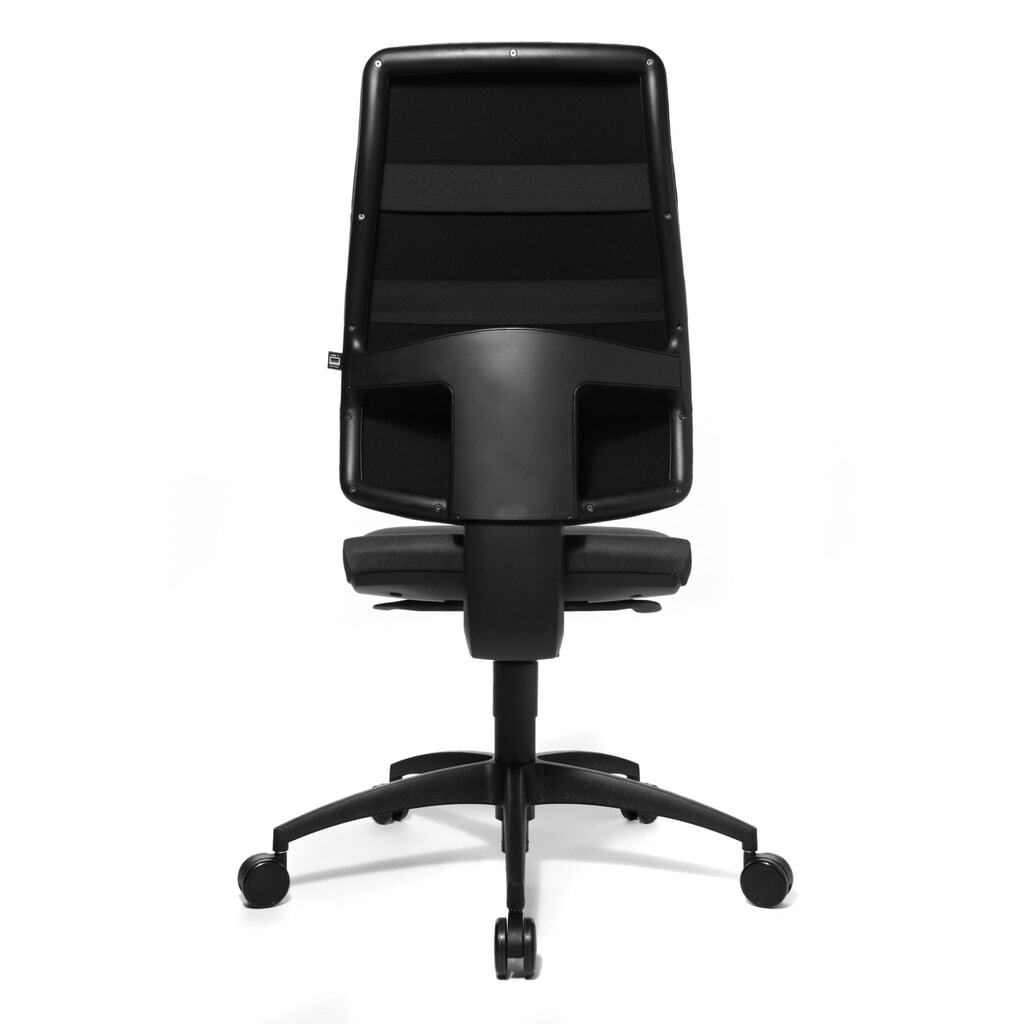 Produktabbildung Nr. 4: Topstar® Bürodrehstuhl Syncro, gepolsterte Rückenlehne, ergonomischer Bandscheibensitz, anthrazit
