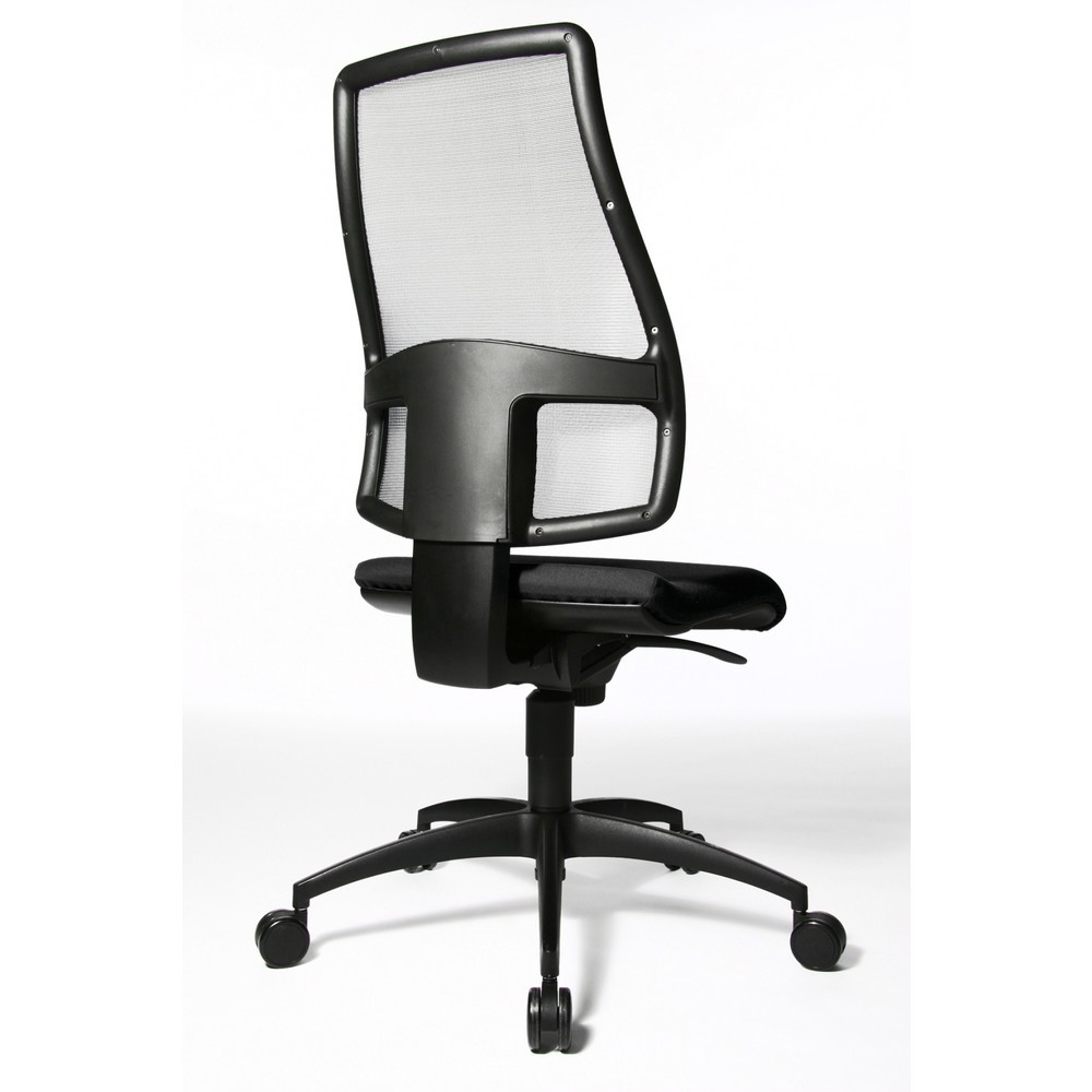 Produktabbildung Nr. 3: Topstar® Bürodrehstuhl Syncro, atmungsaktiver Netzrücken, schwarz