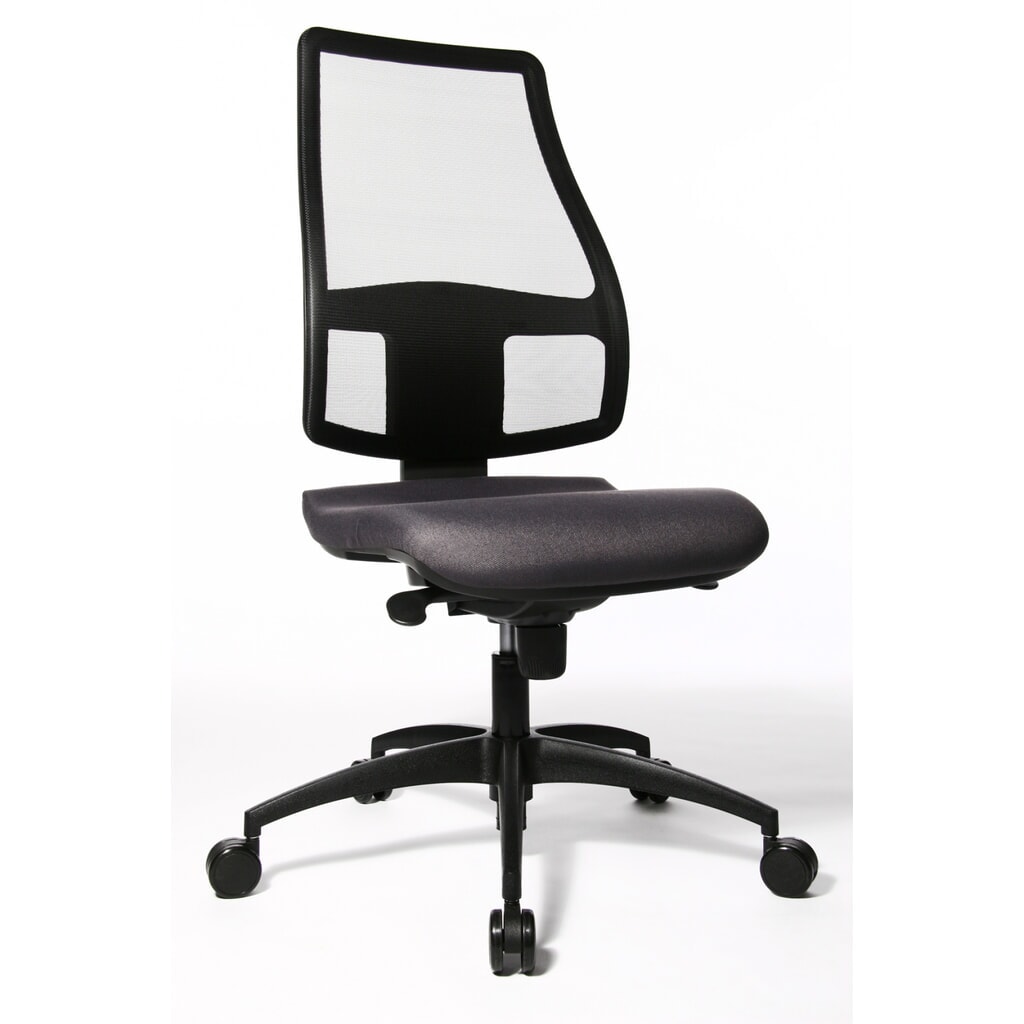 Produktabbildung Nr. 1: Topstar® Bürodrehstuhl Syncro, atmungsaktiver Netzrücken, anthrazit