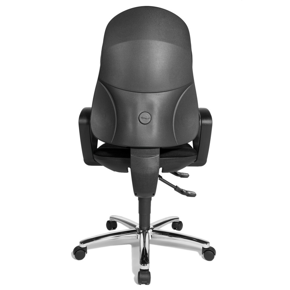 Produktabbildung Nr. 2: Topstar® Bürodrehstuhl  Syncro-Steel II, Rückenlehne gepolstert, schwarz