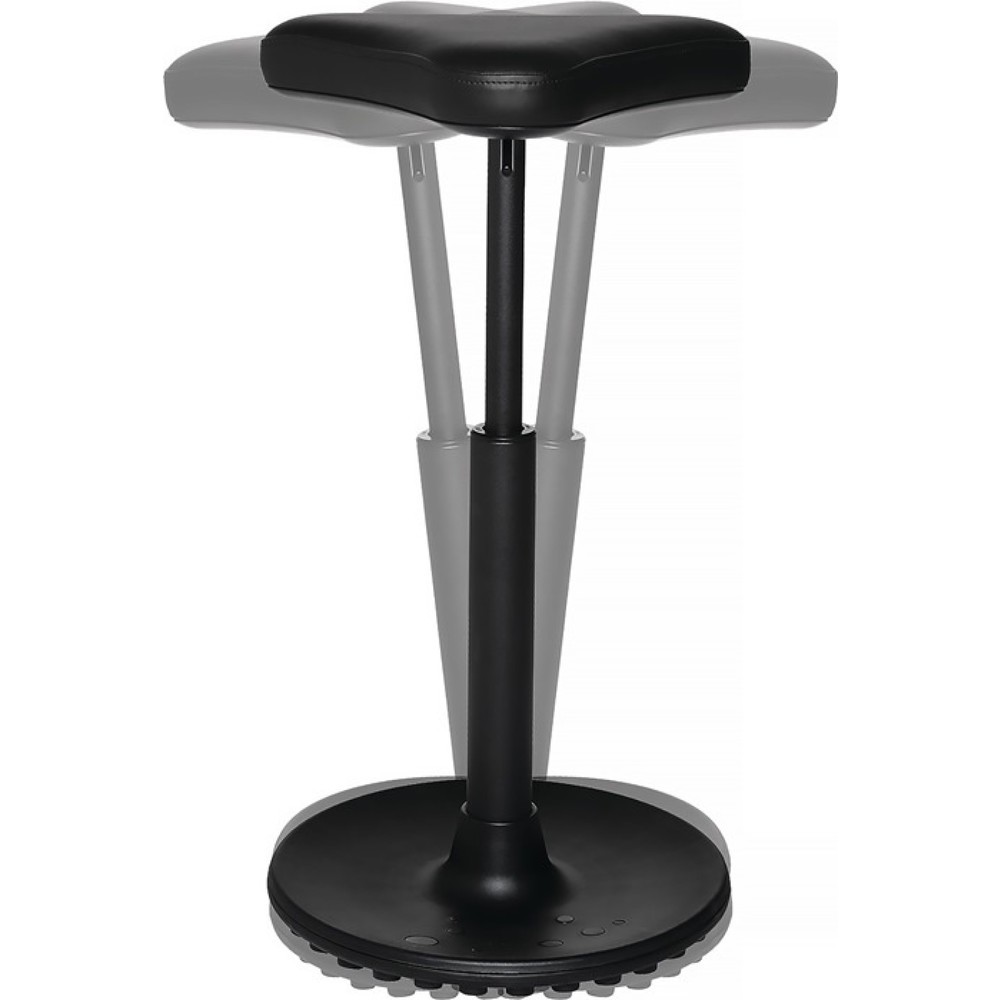 Produktabbildung Nr. 4: Topstar® Stehhilfe, Sitzhöhenverstellung 570-770 mm, Kunstleder, Stahlrohr schwarz