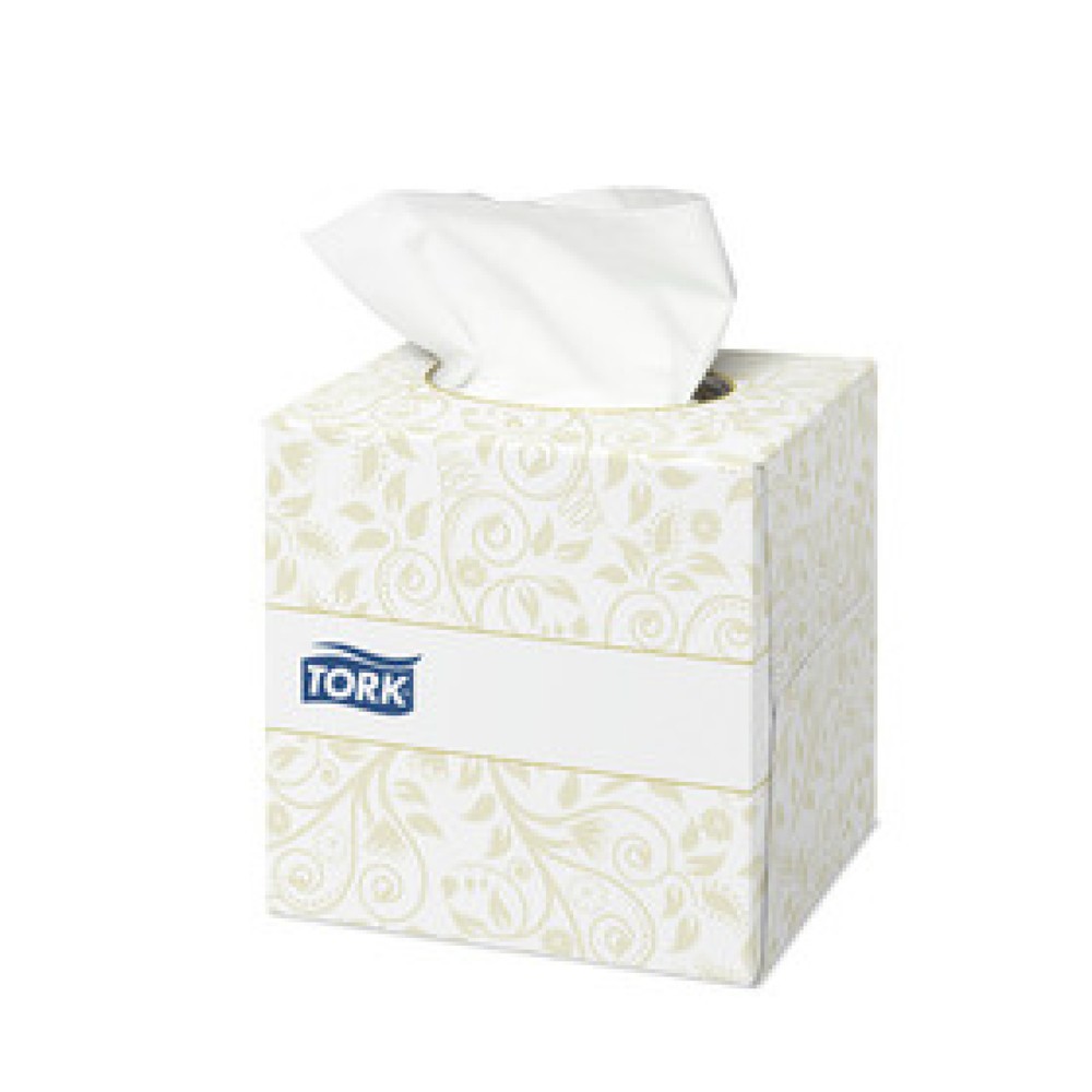 Produktabbildung: TORK® 140278 extra weiche Kosmetiktücher, 1 VE = 30 Bündel à 100 Tücher (3000 Tücher)