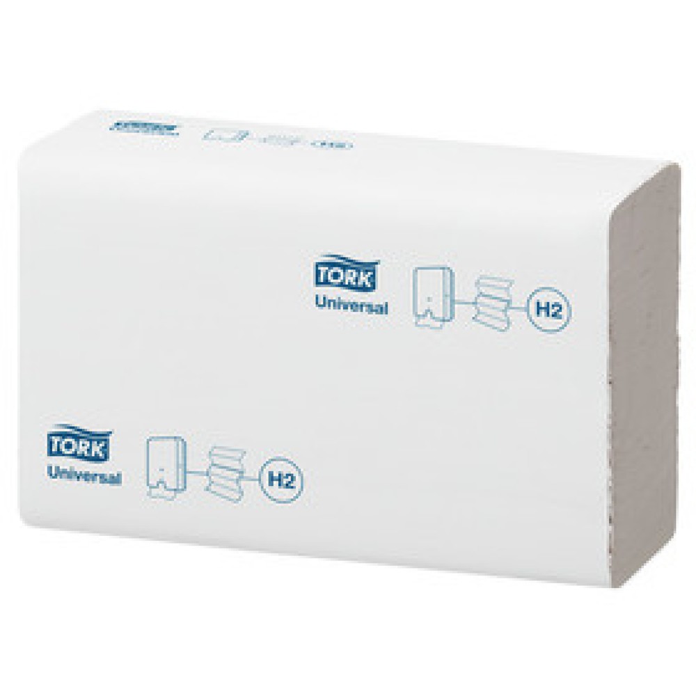 Produktabbildung: TORK® 471093 Xpress Multifold Handtücher,1-lagig für Spendersystem H2 , 1 VE = 20 Bündel à 250 Blatt (5000 Blatt)