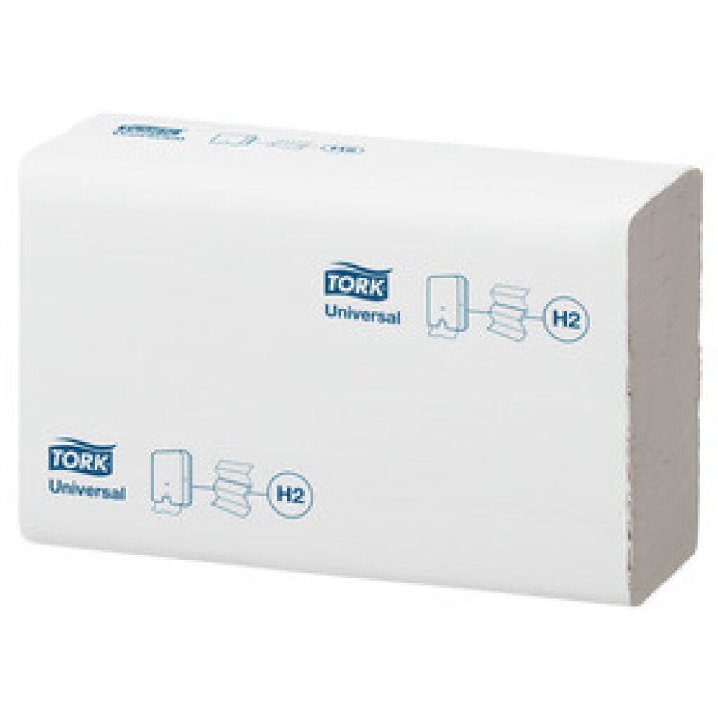 Produktabbildung: TORK® 471093 Xpress Multifold Handtücher,1-lagig für Spendersystem H2 , 1 VE = 20 Bündel à 250 Blatt (5000 Blatt)