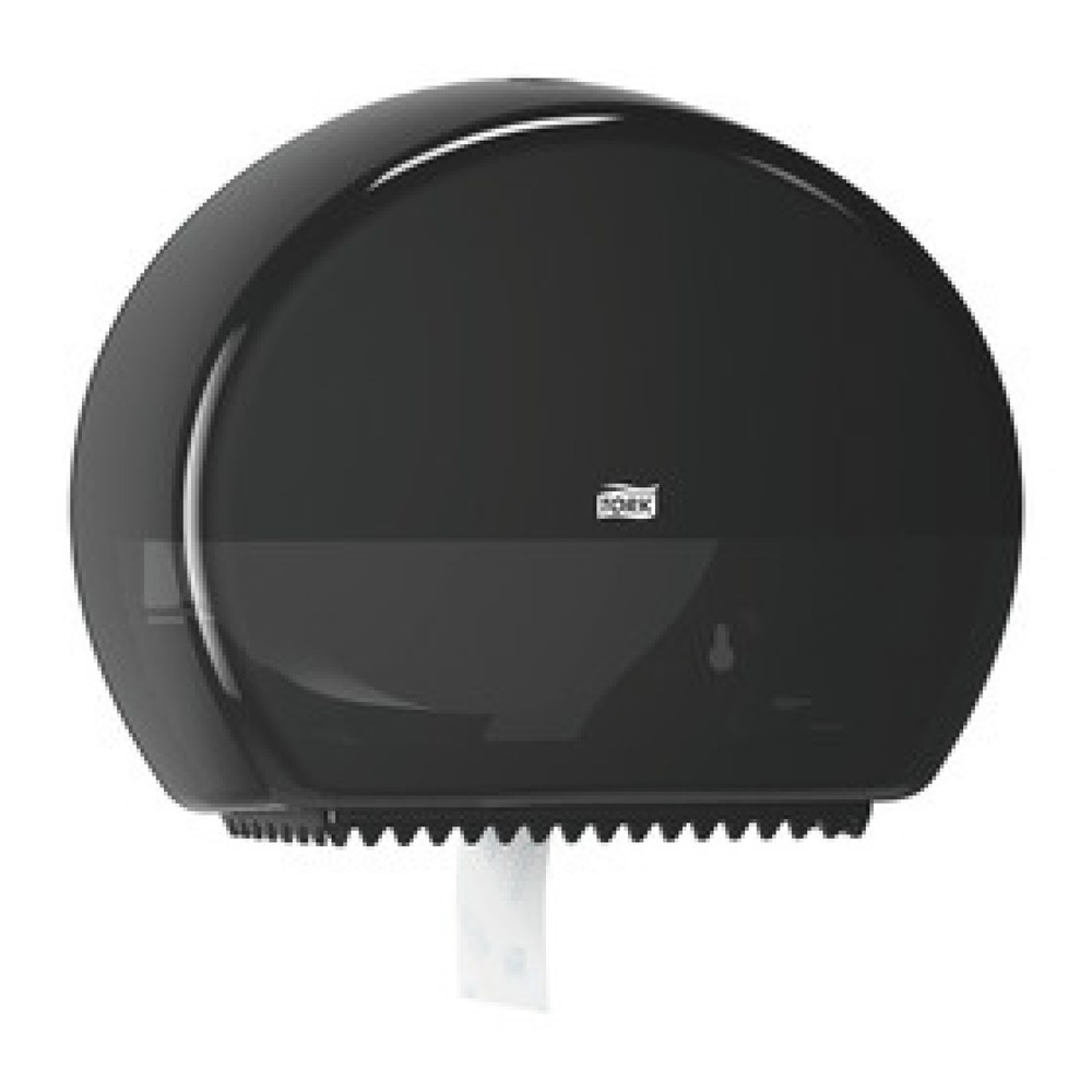Produktabbildung: TORK® 555008 Spender für Mini-Jumbo Toilettenpapier Farbe: schwarz