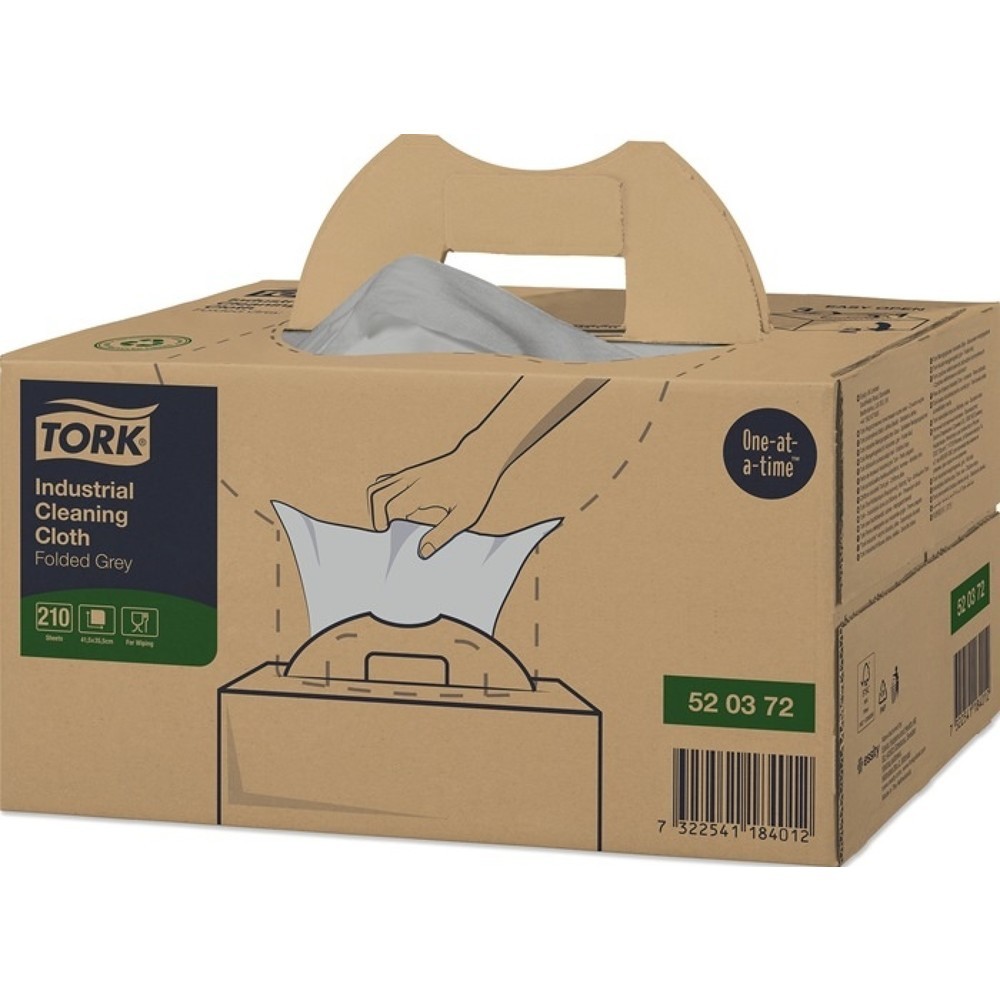 Produktabbildung: TORK® Putztuch TORK 520372, L110xB338ca. mm, weiß