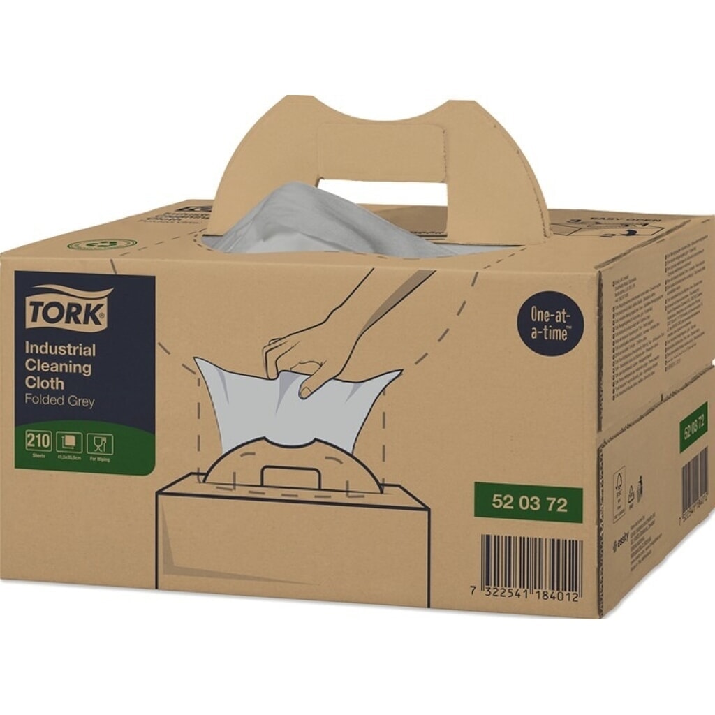 Produktabbildung: TORK® Putztuch TORK 520372, L110xB338ca. mm, weiß