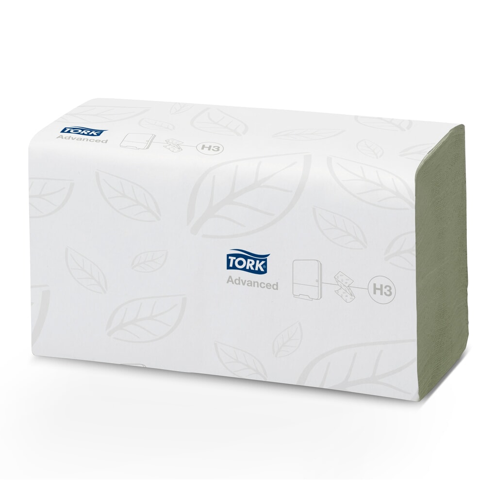 Produktabbildung: TORK® Xpress Multifold Handtücher, Zickzackfalz, 3.750 Tücher, grün