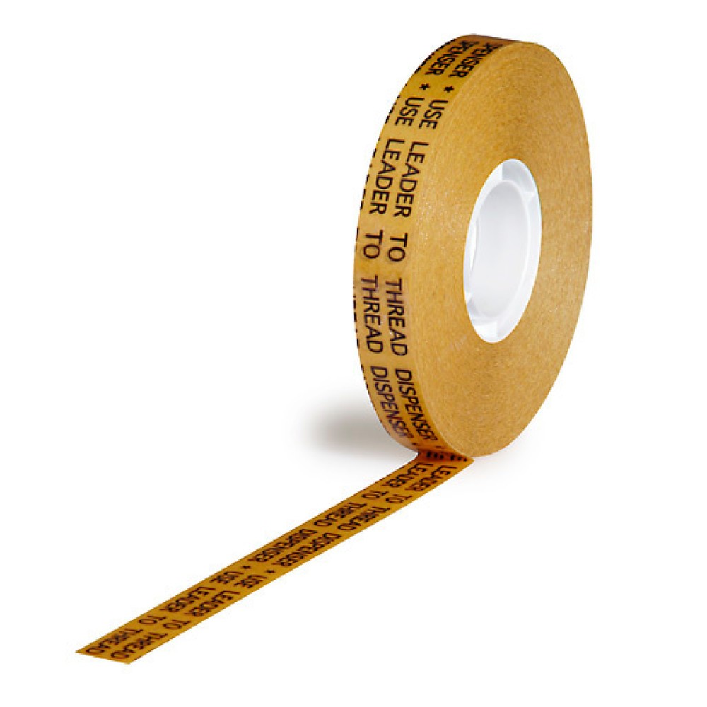 Produktabbildung: Transfer-Klebeband, 12mm breit x 33 lfm, transparent, Acrylatkleber, beidseitig