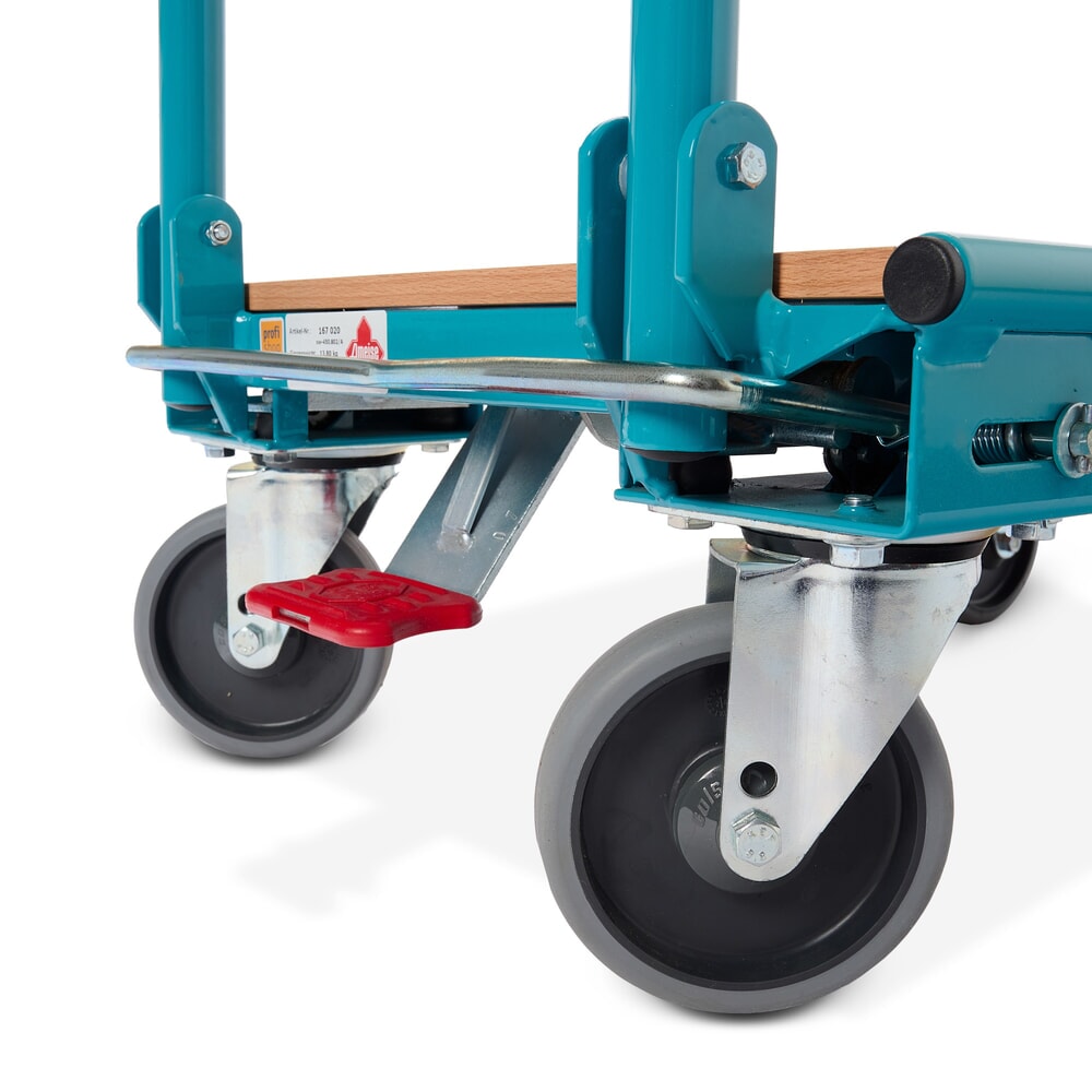 Produktabbildung Nr. 5: Transportwagen Ameise®, klappbar, TK 150 kg, Ladefläche BxT 450 x 720 mm, mit Zentralbremse