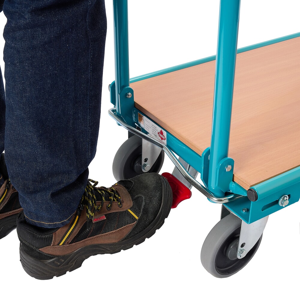 Produktabbildung Nr. 6: Transportwagen Ameise®, klappbar, TK 150 kg, Ladefläche BxT 450 x 720 mm, mit Zentralbremse