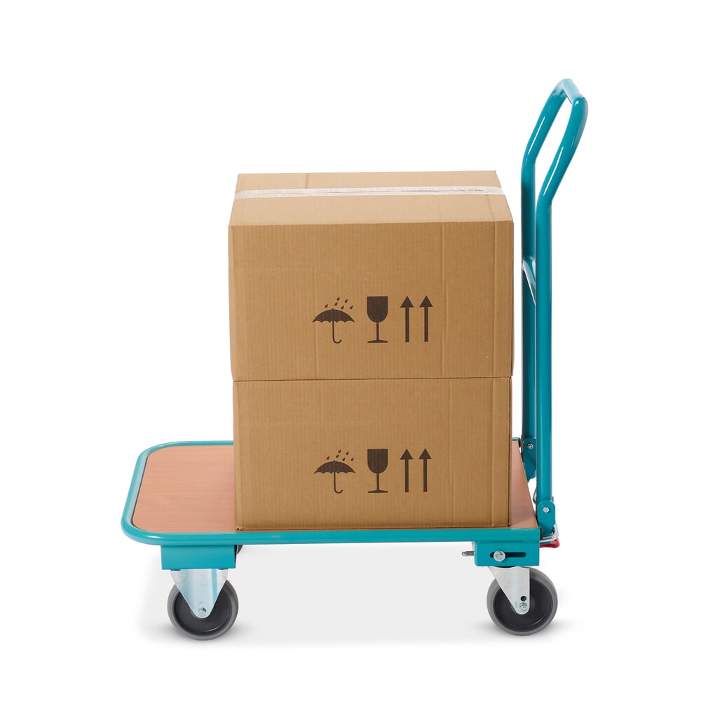 Produktabbildung Nr. 10: Transportwagen Ameise®, klappbar, TK 150 kg, Ladefläche BxT 450 x 720 mm, mit Zentralbremse
