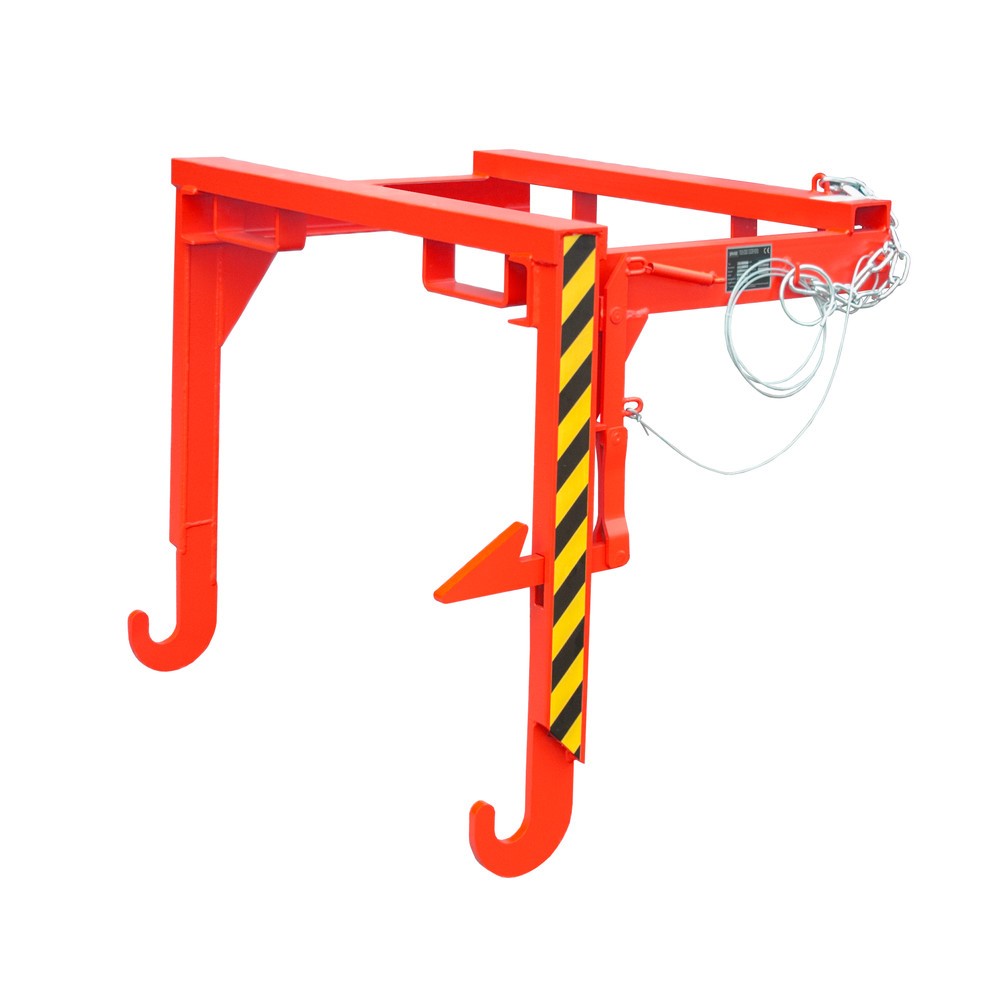Produktabbildung Nr. 1: Traverse für Bauer® Stapelbarer Kippbehälter, Volumen 0,9 m³, RAL 3000 feuerrot